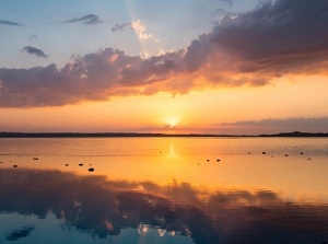 Sunset at Lake Notoro