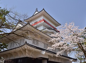 Rebuilt turret in Senshu Park