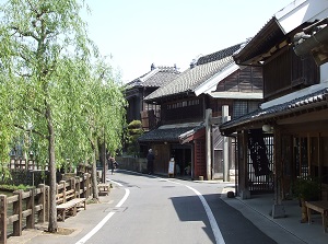 Old houses in Sawara