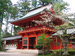 Romon gate of Katori Shrine