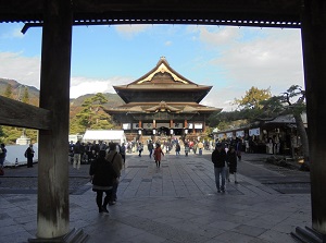 Main temple of Zenkoji