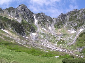 Houkendake and Senjojiki cirque