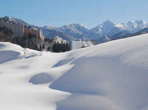 Echigo-Yuzawa in winter