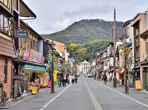 Street in Kinosaki Onsen