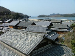 Kasashima district in Honjima