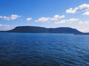 Yashima from the sea