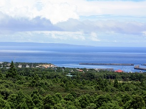 Miyanoura village and port in Yakushima