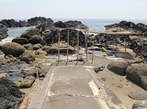 Hirauchi kaichu-onsen in Yakushima