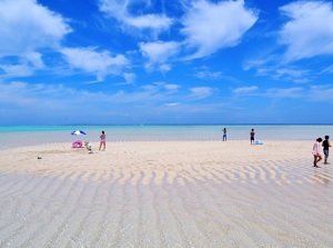 Yurigahama in Yoronjima